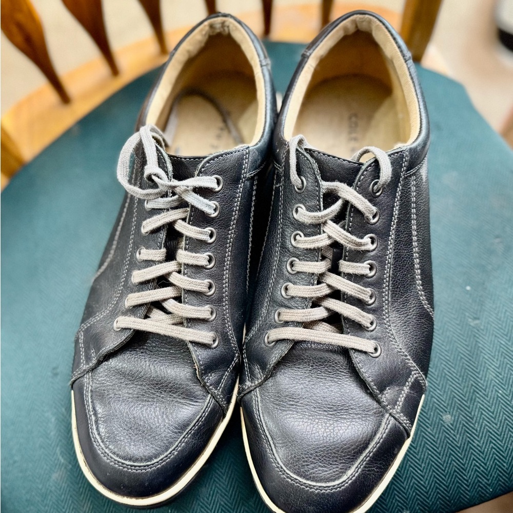 Cole Haan Black Leather Men's Sneakers